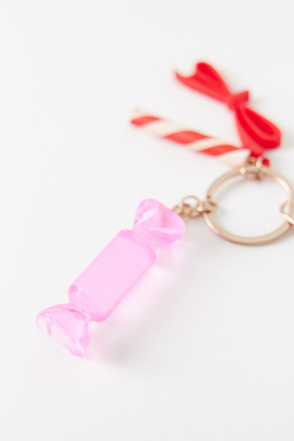 Women'secret Llavero accesorios rosa dulces estampado