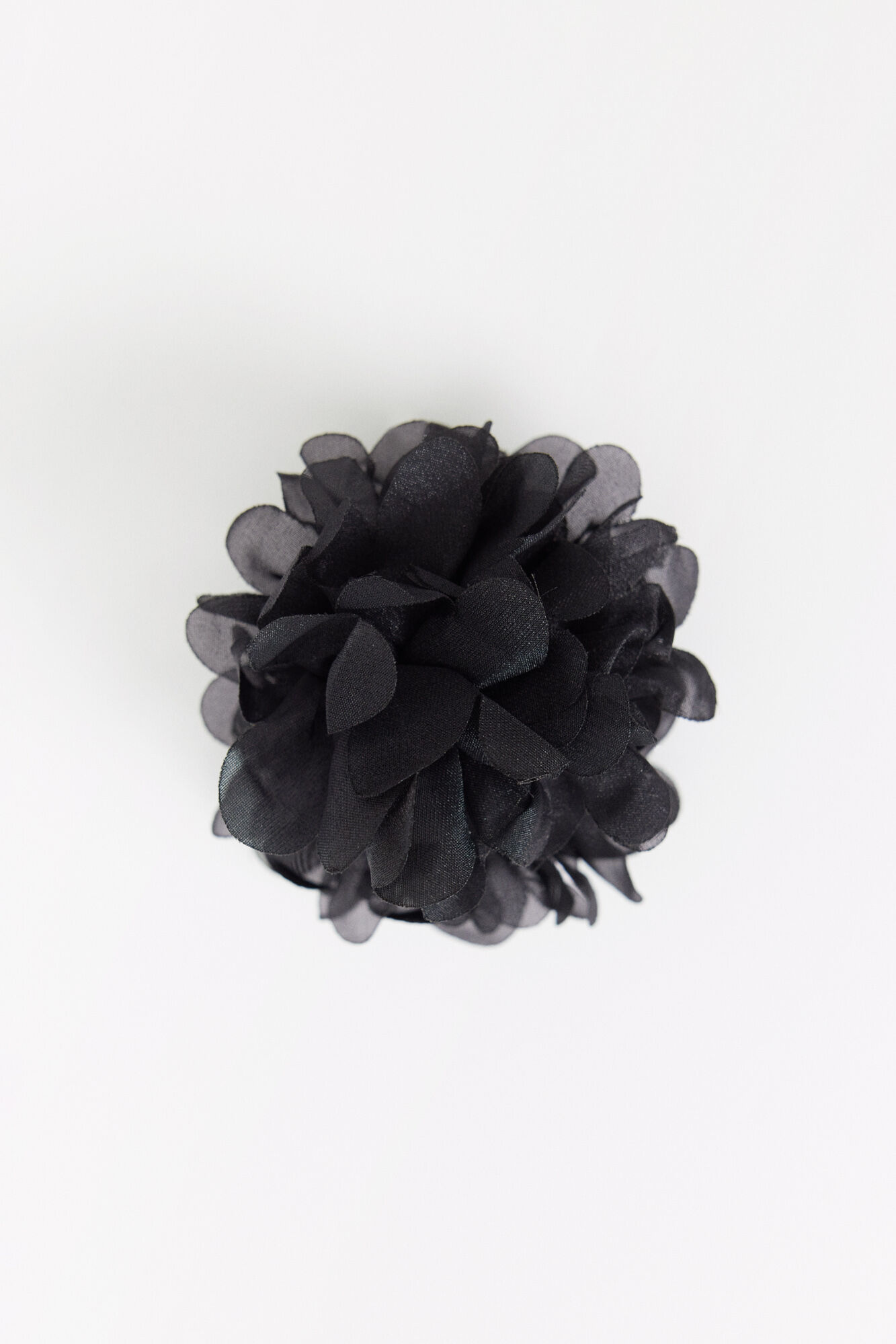 Women'secret Grampo de cabelo flor preta