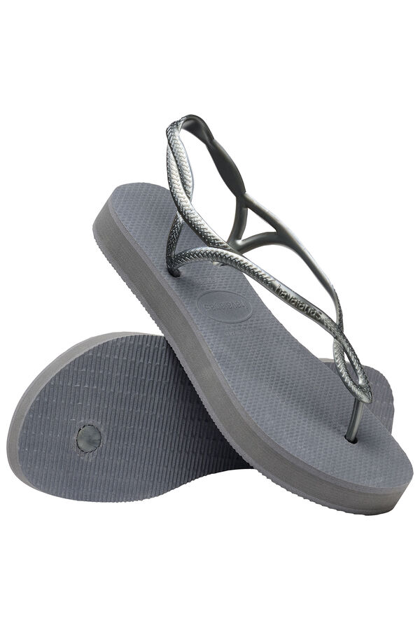 Havaianas Chanclas Havaianas Luna Flatform gris