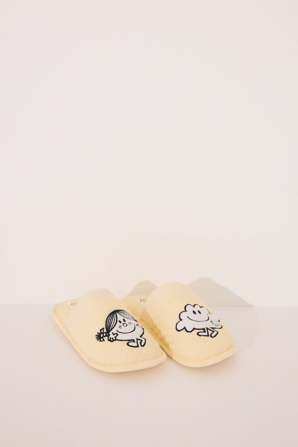 Women'secret Zapatillas casa Little Miss Mr. Men amarillo amarillo