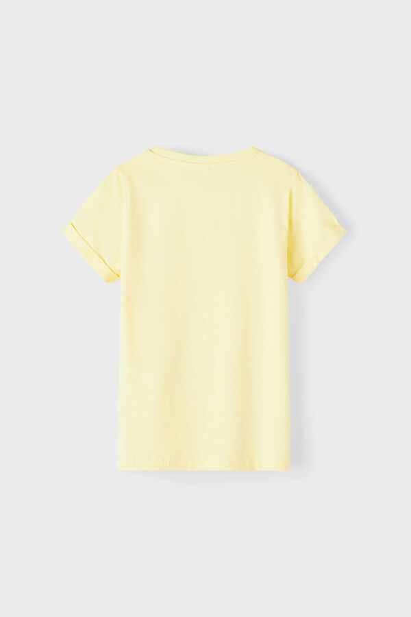 Womensecret Camiseta de niña de manga corta de Pokémon amarillo