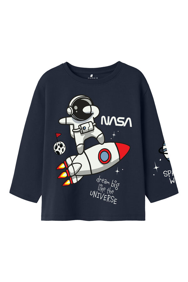 Name it Camiseta ni&ntilde;o NASA azul