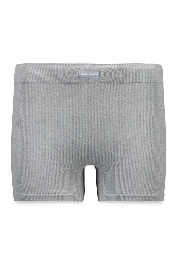 Women'secret Cal&ccedil;a canelados cinza claro cinzento