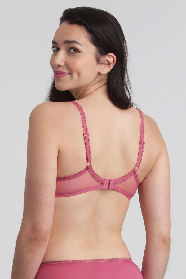 Playtex Soutien de renda Flower Elegance rosa