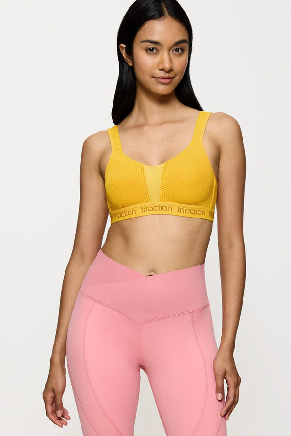 Triumph Sujetador deportivo Triaction Energy Lite N EX amarillo