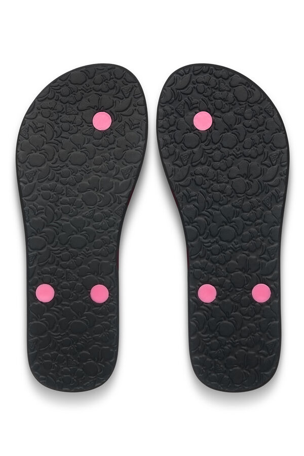 Roxy Chanclas estampado tropical negro