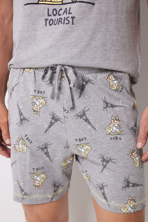 TINFL - Pantalones De Algodón Para Hombre, 100% Algodón Suave