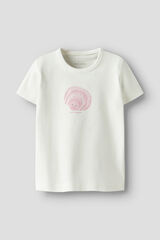 Name it Camiseta manga curta de algod&atilde;o org&acirc;nico branco