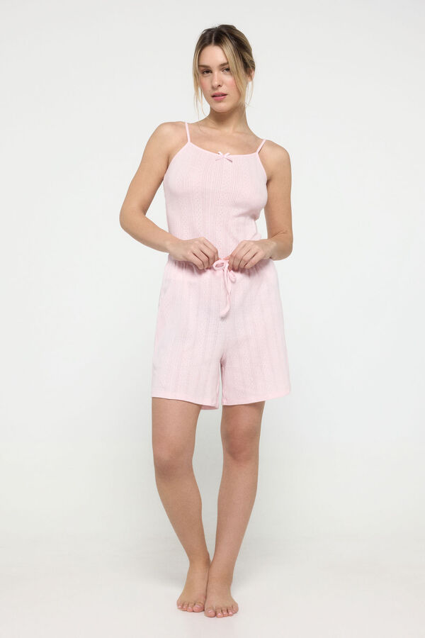 Pieces Pantalón corto coral