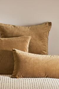 Calma House Capa de veludo verde veludo