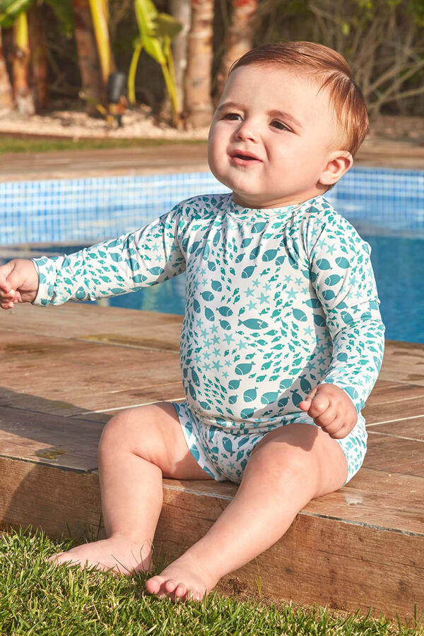 Gocco Camiseta proteccion manga larga blanco blanco