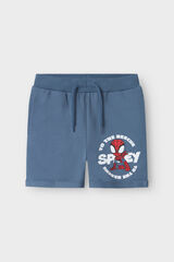 Name it Short de Spidye con algod&oacute;n gris