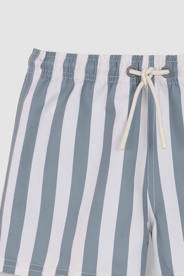 Gocco Ba&ntilde;ador de rayas gris gris