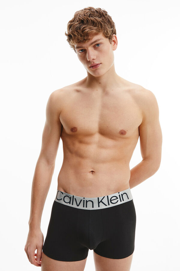 Calvin Klein Pack 3 b&oacute;xer cinturilla brillante estampado