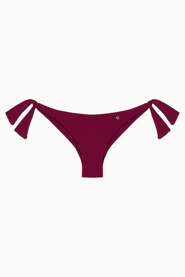 Bohodot Braga bikini brasile&ntilde;a ajustable piqu&eacute; burdeos