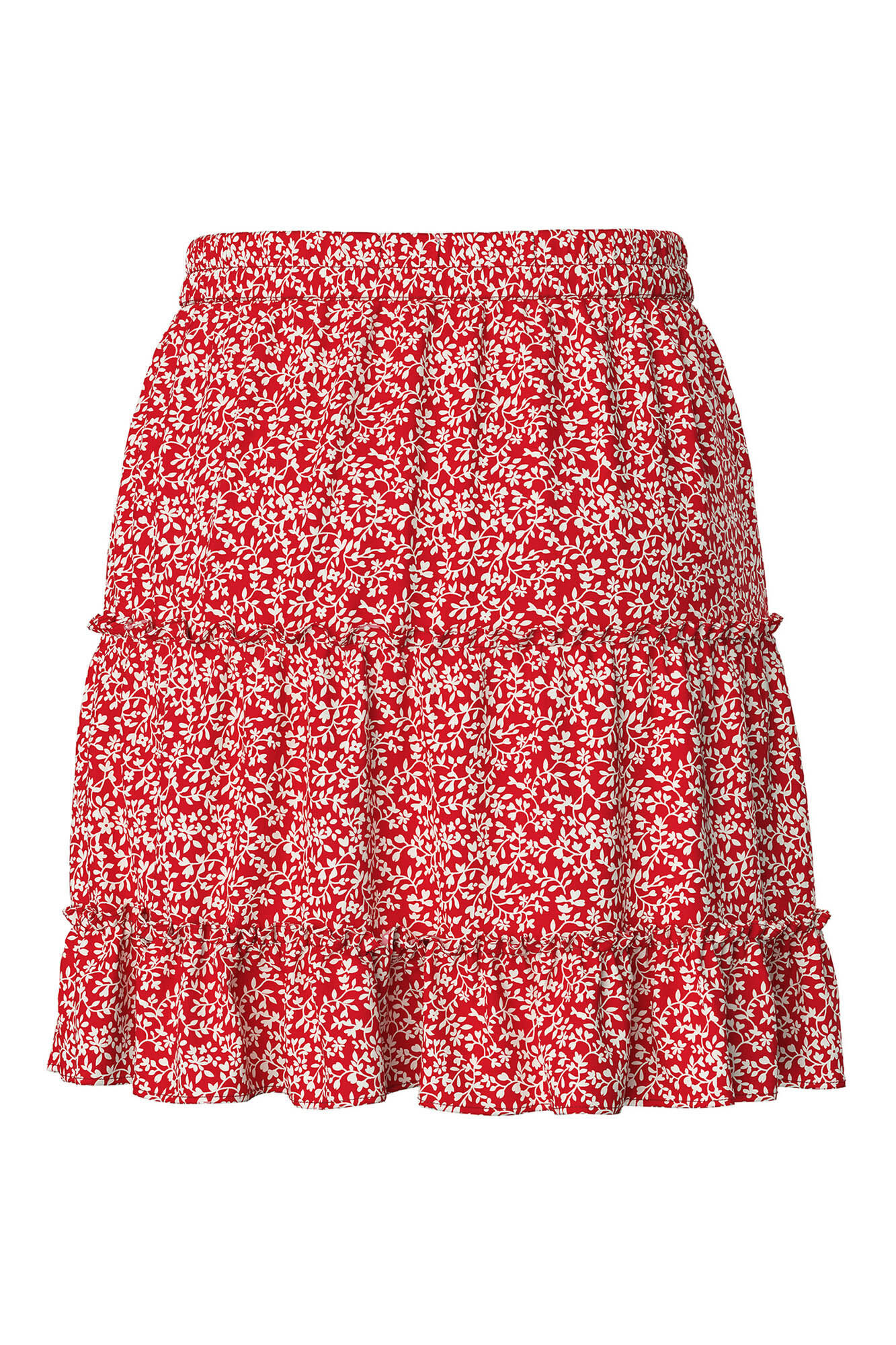 Pieces Saia curta floral