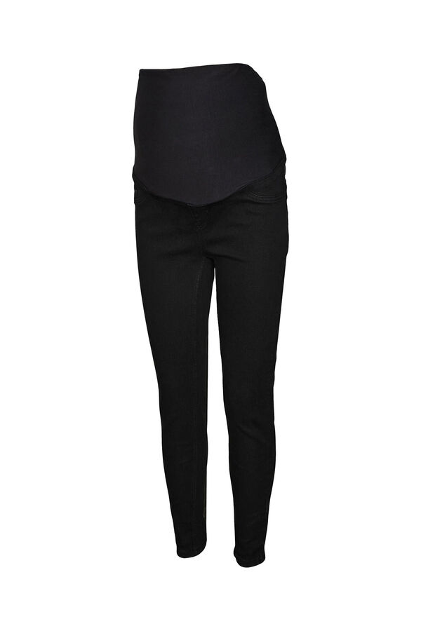 Mamalicious Jeans jegging Maternity preto
