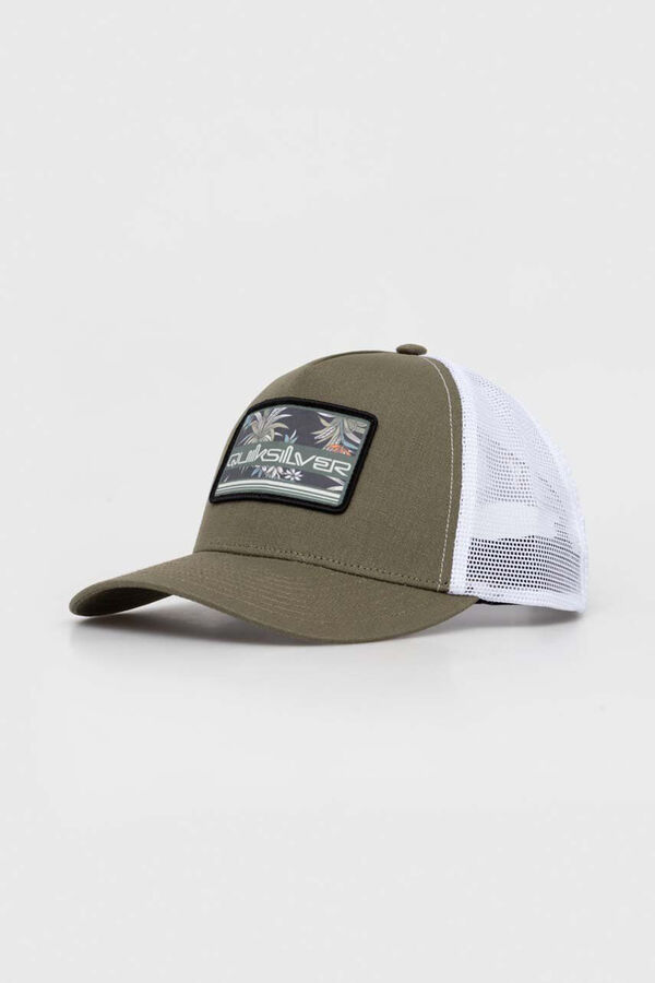 Quiksilver Bon&eacute; Trucker para homem branco