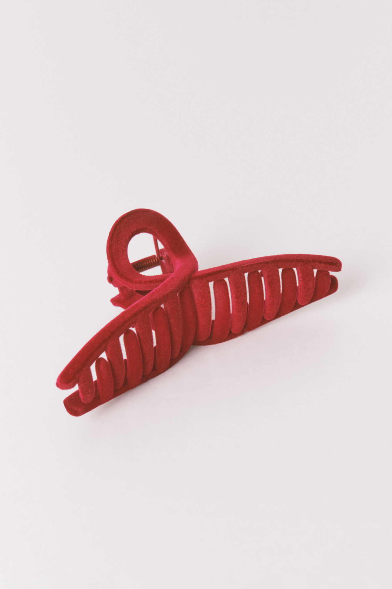 Women'secret Grande clipe de veludo vermelho