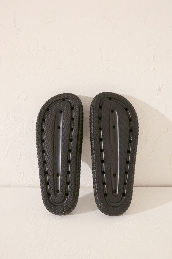 Women'secret Sand&aacute;lias plataforma pretas preto