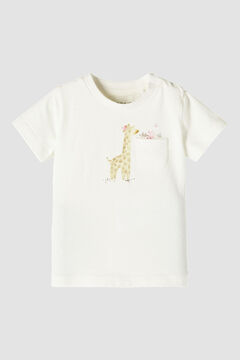 Womensecret Camiseta de manga corta  bebé niña blanco