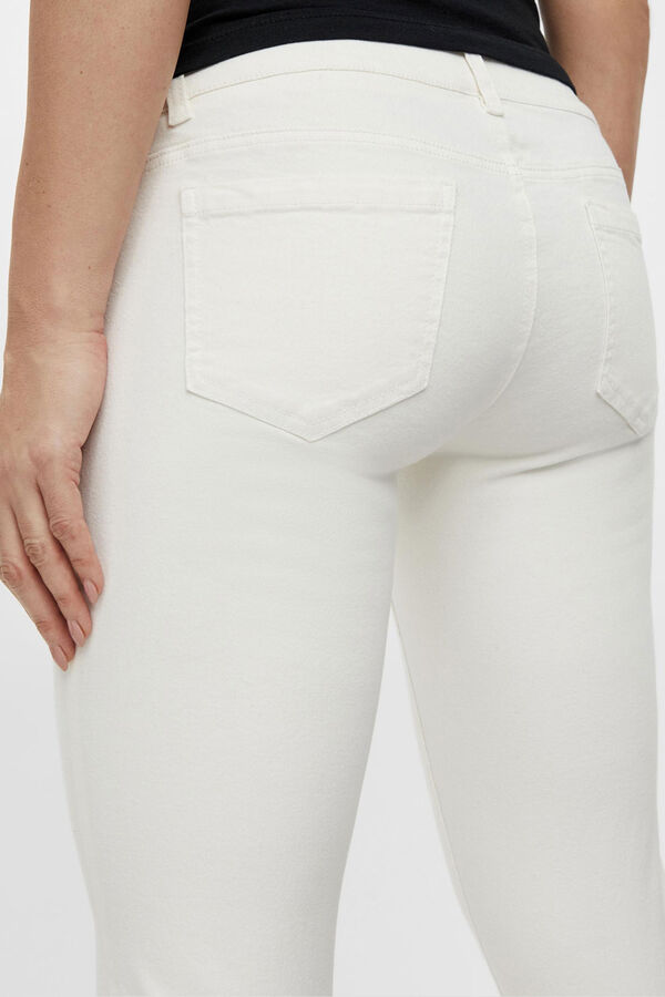 Womensecret Jeans ajustados maternity branco