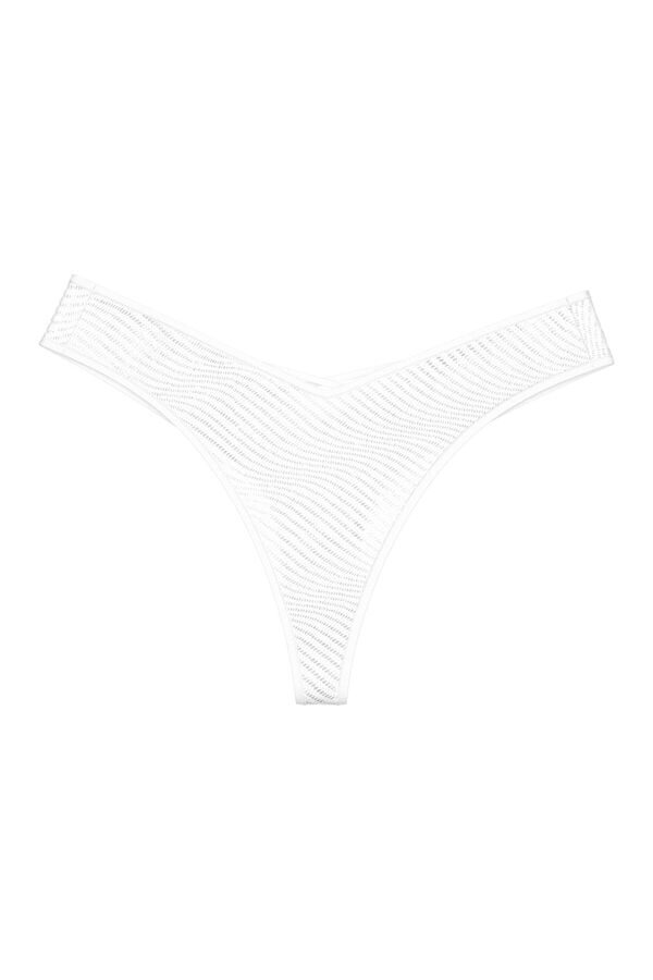 Triumph Harmony Spotlight High Leg Brazilian branco