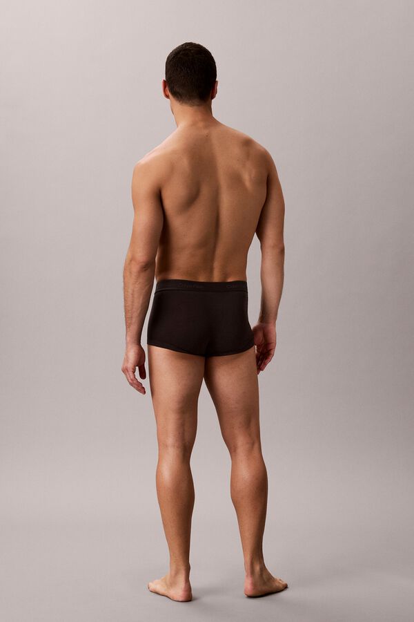 Calvin Klein Pack 3 b&oacute;xers tiro bajo gris