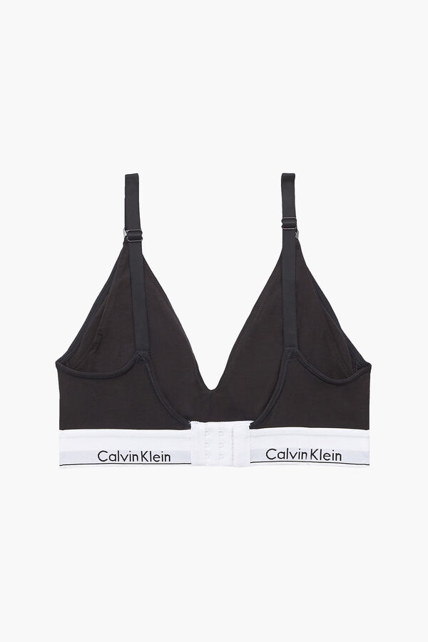 Calvin Klein Top de maternidade algod&atilde;o com c&oacute;s da Calvin Klein preto