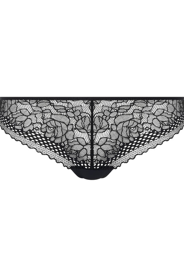 Passionata Tanga Pila con encaje negro