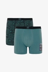 Penti Pack de 2 Boxers con estampado de dinosaurios para hombre estampado