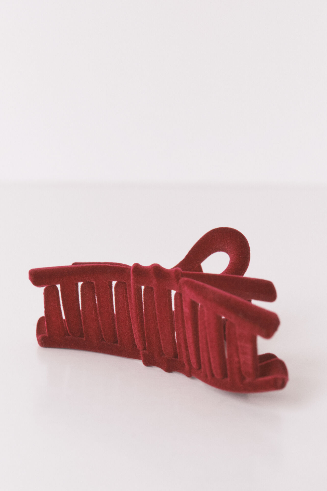 Women'secret Pinza grande lazo burgundy