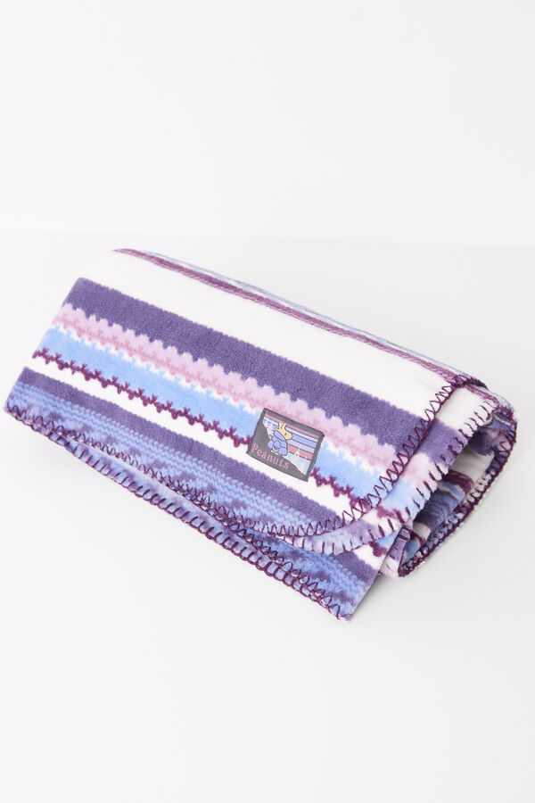 Women'secret Manta s&uacute;per suave &eacute;tnico Snoopy estampado