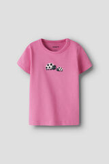 Name it T-shirt de manga curta de beb&eacute; rosa
