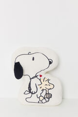 Women'secret Coj&iacute;n s&uacute;per suave Snoopy marfil