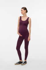 Mamalicious Leggins deportivo Maternity morado/lila
