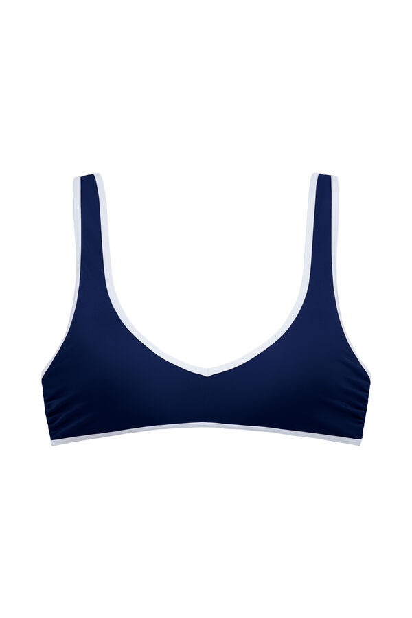 Dorina Top de bikini con relleno fino Sydney azul