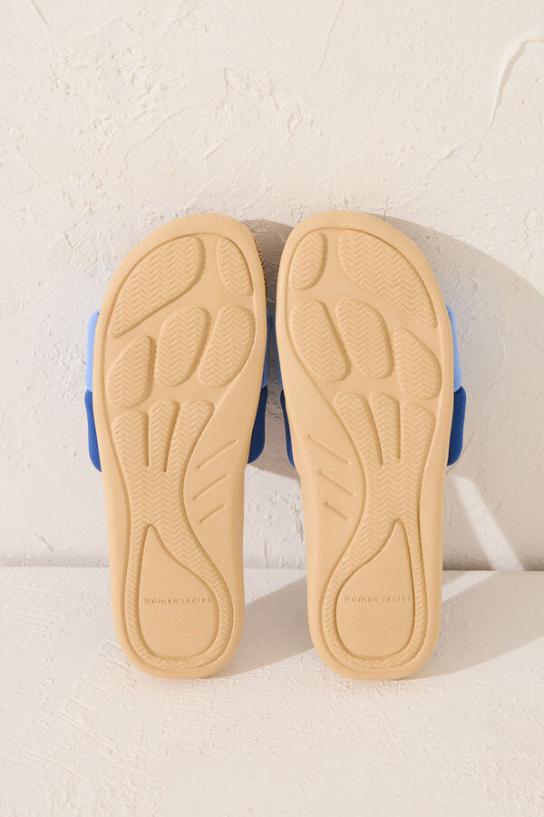 Women'secret Sandálias Mafalda multicoloridas branco