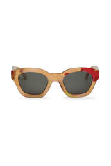 Mr. Boho Gafas de sol Daruma Barrosa estampado