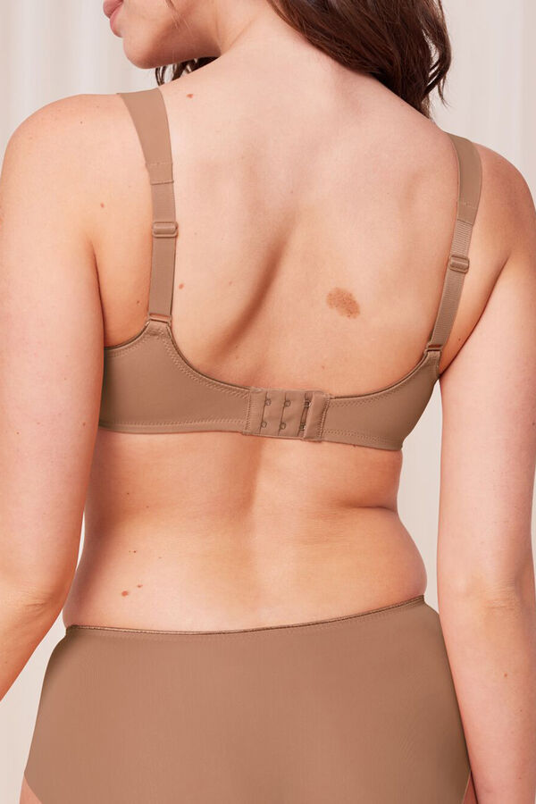 Triumph Sujetador reductor Essential Minimizer marr&oacute;n