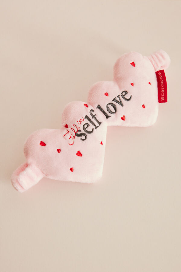 Women'secret Antifaz dormir corazones rosa