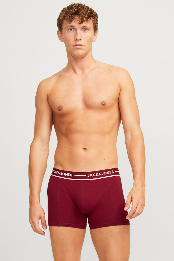 Jack & Jones Pack x3 b&oacute;xers turquesa