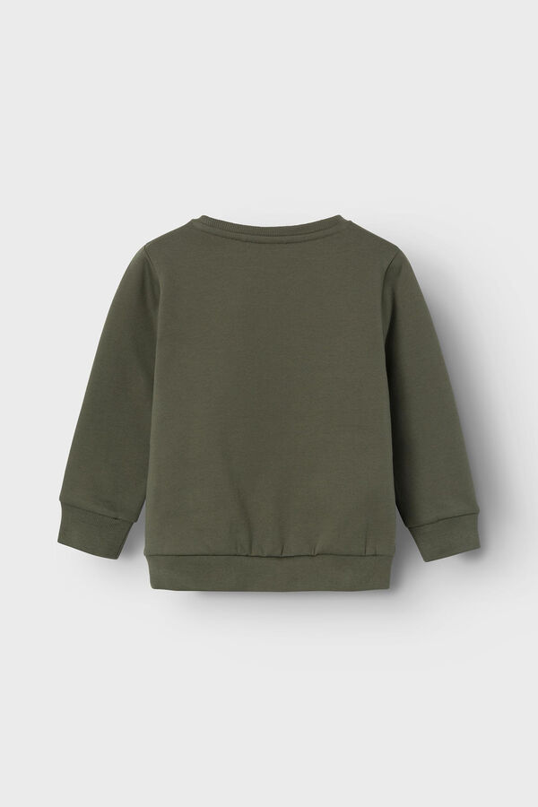 Name it Sudadera niño JURASSIC verde