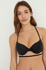 Women'secret VERSATILE Sujetador multiposici&oacute;n microfibra negro