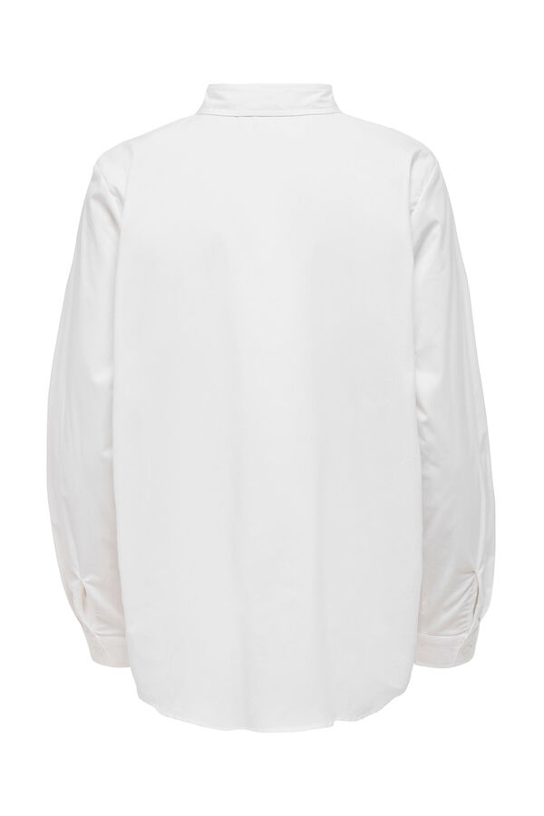 Only Maternity Camisa oversize maternity blanco