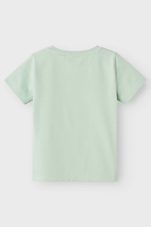 Name it Camiseta niña detalles 3D verde