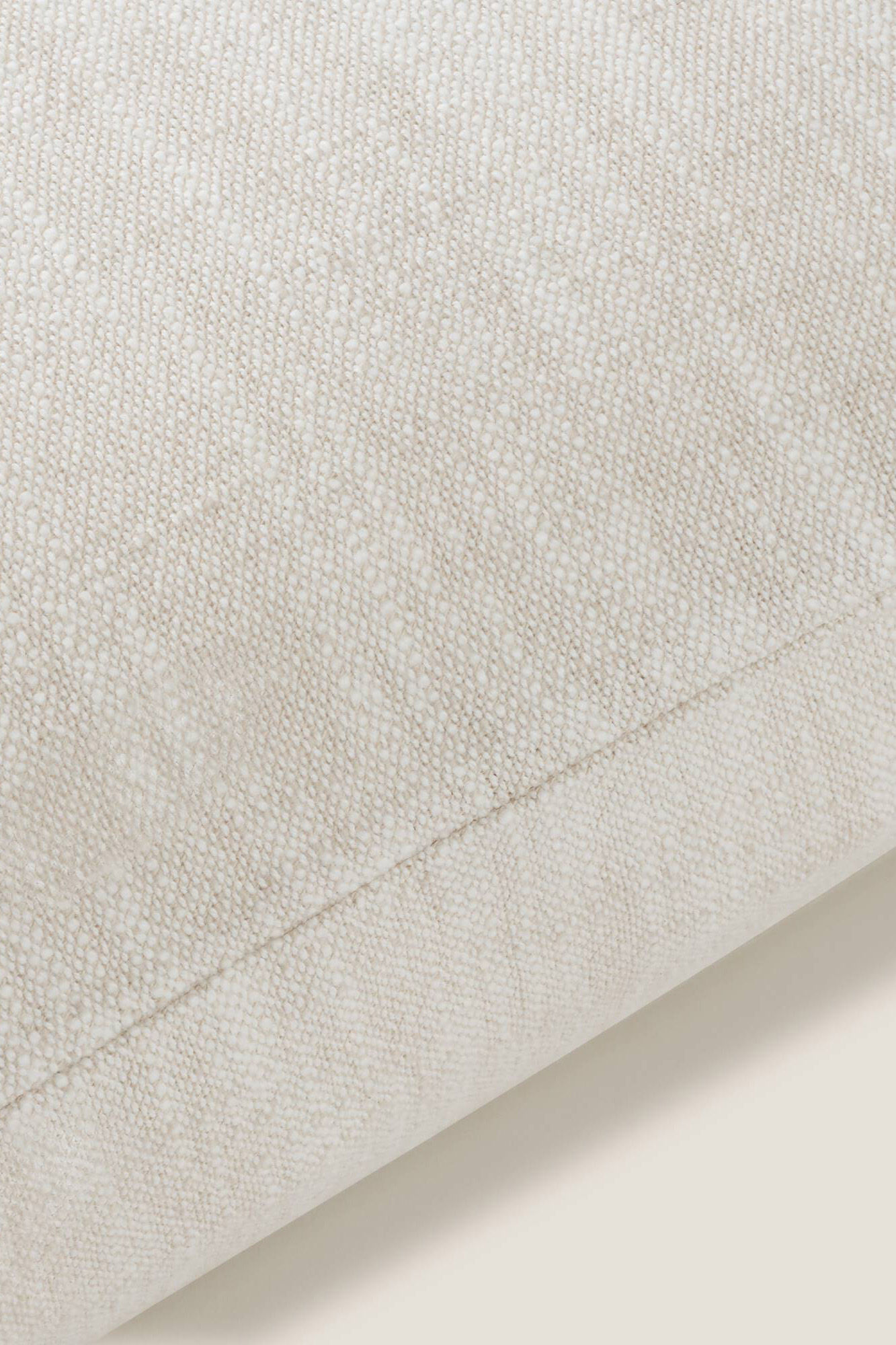 Textura Funda coj&iacute;n algod&oacute;n efecto lino