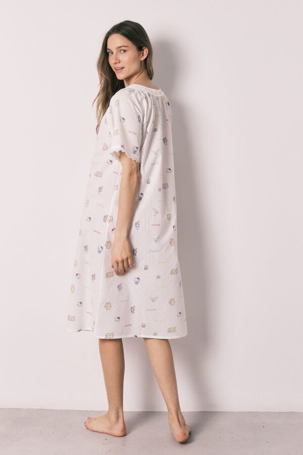 Women'secret Camis&oacute;n algod&oacute;n Hello Kitty lazadas marfil