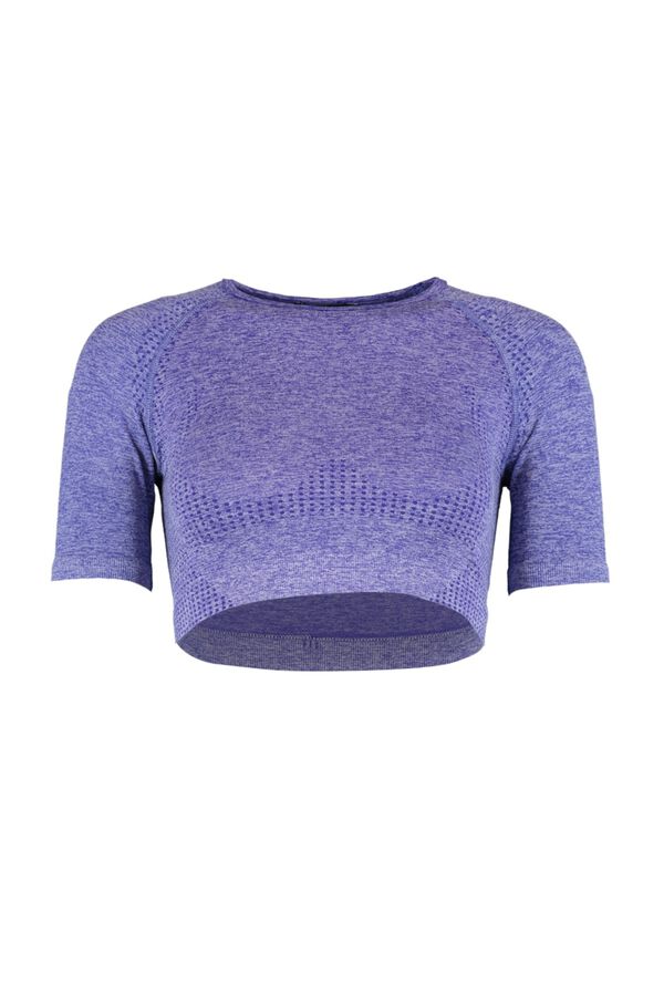 Trendyol T-shirt top desportiva mesclada rosa
