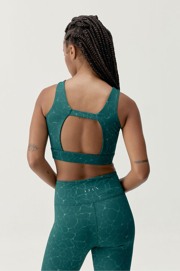 Born Living Yoga Sujetador top deportivo Organic verde&nbsp; verde